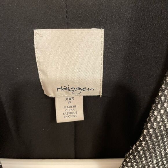 Halogen classic black & gray  jacket size XXSP - Picture 2 of 5